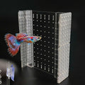 Fish Tank Separator 5 Gal, Acrylic Aquarium Divider with Suction Cups