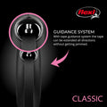 FLEXI New Classic Tape Retractable Dog Leash for Large Dogs Upto 110 lbs. – 26 ft., Black | Tangle Free Pet Walking Leash with One-Handed Brake, Pause, Lock|German Quality Product