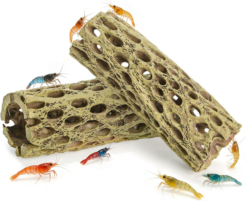 Hiceeden 2 Pcs Resin Cholla Wood for Aquarium, 6