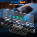 hygger Aquarium Crossflow Wave Maker, Adjustable Direction & Flow Gyre Wavemaker 5 Wave Modes & Tidal Mode Magnetic Powe