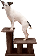 Furhaven Steady Paws Multi-Step Pet Stairs for High Beds & Sofas