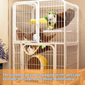 LEFTSTARER Guinea Pig Ferret Rat Hammock Toy Small Animal Cage Accessories Hideout Tunnel & Bunkbed Hammock for Rat Ferr