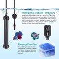 hygger Marine Aquarium Heater 50W 100W 200W 300W 500W,Titanium Heater with Temperature Calibration,Digital LED Controlle