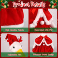 Christmas Goose Outfit Dress Costume for Outdoor Decor