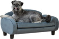 Paws & Purrs Cat Sofa Bed, Pet Couch for Indoor Cats Elevated Cat Beds with Removable Washable Mattress Cover for Kitten