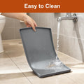 19" x 12" Extra Thick Silicone Mat Waterproof with Raised Edge