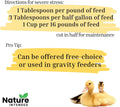 Brewer's Yeast + Probiotics + Niacin + Vitamins Supplement for Ducks, Chickens and Poultry. (Molt Recovery, Severe Stress, Egg Quality and Development) 10-Ounce Resealable Foil-Lined Pouch