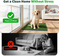 Grass Pee Pads for Dogs Potty 20"x 25", 2 Pack Artificial Grass Patch