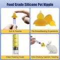 REDDOUDOU Puppy Kitten Whelping Kit, Whelping Kit with Feeding Nipple Bottle Stethoscope Scissors Cord Clamps Aspirator 