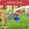 Downtown Pet Supply Poop Bags for Dogs with Dispenser, 500 Count - Leak-Proof Dog Waste Bags and Bone-Shaped Dog Poop Ba