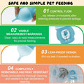 Pet Feeder Bottle Kitten Bottle Anti Choking Design(Blue,20 ml)