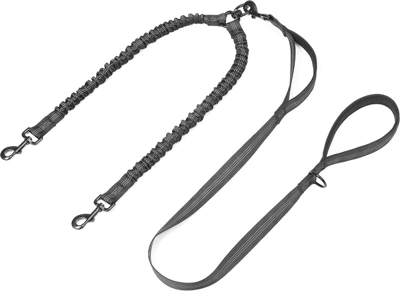 Dog Leash for 2 Dogs, Double Dog Leash, 5~18 lbs