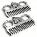 2PCS Horse Comb, Horse Mane and Tail Comb，Portable Aluminum Alloy Horse Comb