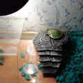 Reptile Basking Rock Tank Ornament Lizard Gecko Turtle Climbing Ladder Platform Toad Rest Hiding Cave Platform