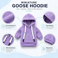 7" Desk Goose Outfits, Mini Hoodie Clothes