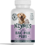 Nzymes Bac-Pak Plus Digestive Enzymes & Probiotics for Pets, 100 Grams