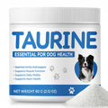 Homibabis Taurine Powder Supplement for Dogs, Daily Amino Acid Support for Heart Function, Muscle Performance & Metabolic Balance, Dog Supplement for Long-Term Nutrition (60 g)