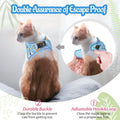 Cat Harness and Leash Escape Proof for Walking, Adjustable Soft Kitten Harness with Reflective Straps Step in Cat Vest H