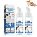 jioijioi 2Pcs Pet Dental Tartar Remover,Oral Spray for Dogs Teeth Cleaning,Pet Dental Foaming Care Spray,Dog Breath Freshener,Support Clean & Teeth and Aid in Daily Oral Use