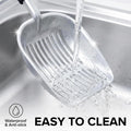 Vitisyao Full Metal Cat Litter Scoop with Holder, Stainless Steel Cat Litter Scooper Holder, Aluminum Kitty Scoop Captures All Clumps, Heavy Duty Kitty Metal Scooper with Non-Slip Handle