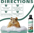 Guinea Pig Shampoo 8 oz - Naturally Effective Shine Skin & Coat Formula - NO Fragrance, Hypoallergenic, Relieves Dry, It