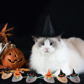 FOIMAS Halloween Catnip Toys,Witch Mouse Catnip Toy Chew Bite Plush Mice Toy for Cat Interactive, Pack of 6