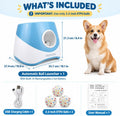 OAT & CO. Automatic Dog Ball Launcher, Anti-Jam Slide Ball Thrower for Dogs, ETPU Waterproof Ball, 3 Distance Settings 2
