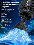 Gravel Vacuum for Aquarium, 6 in 1 Fish Tank Cleaner Tool Kit Electric Vacuum Gravel Cleaner for Aquarium Automatic Wate