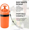 Dog Pooper Scooper, Portable pooper scooper with bag attachment, No Touch for Small Medium Large Dogs