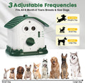 Anti Barking Device for Dogs, Dual Core Ultrasonic Dog Bark Deterrent Device, 4 Modes 50FT Range, Rechargeable Waterproo