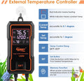 hygger Submersible Aquarium Heater 1200W Fish Tank Heater with Temperature Control & Auto Off Protection for 160-300 Gal