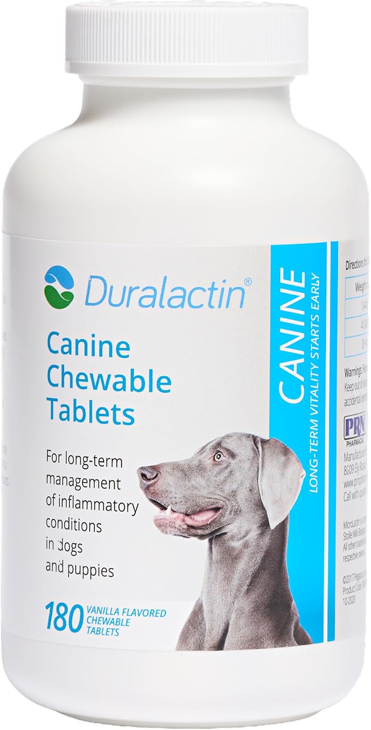 PRN Pharmacal Duralactin Canine Chewable Tablets, Vanilla