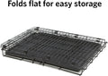 MidWest Homes for Pets Small Wabbitat Rabbit Cage, Grid Mesh Floor, Removable Tray, Top & Front Door Access, Rust Resist