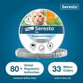 Bundle of Seresto Cat Collar for Cats + Pet Protect Probiotic Balance+ Cat Supplement | Oral Gel | 15g