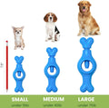 ChewEasy Interactive Bully Stick Holder for Dogs, Prevent Chocking Safety Device, Long Enough Screw to Lock, Seesaw Shape(Small)