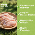PAWUP Freeze Dried Cat Treat, Chicken Breast, Single Ingredient, 4.6oz