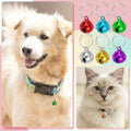 PATIKIL 12 PCS Dog Bell, Mini Cat Bell Small Pet Collar Bells Keychain Cute Bulk Metal Loud Jingle for Dog Collar Charm 