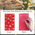 Mini Reptile Rock Climbing Wall, Terrarium Enclosure Enrichment & Habitat Décor for Bearded Dragons, Geckos, Lizards, Sn