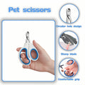 Upgraded Cat & Bearded Dragon Nail Clippers with 2mm Safety Guard - Stainless Steel Small Animal Nail Trimmer for Lizard