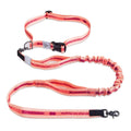 JC HOUSE Hands Free Dog Leash with Waist Belt Lifetime Replacement, Dual Handle Bungee Leash for Running, Jogging, Hiking and Walking, for Medium and Large Dogs 5118