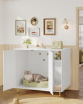 Hzuaneri Large Cat Litter Box Enclosure, Automatic Litter Box Furniture