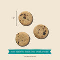 The Honest Kitchen Whole Grain Goat’s Milk N’ Cookies Dog Treats, Blueberry & Vanilla Recipe, Training Treats for Dogs, 