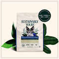 Sustainably Yours Natural Cat Litter, Small-Grain Formula, Exceptional Clumping & Odor Control, Virtually No Dust, Soft on Paws, Corn & Cassava Plant-Based, Unscented, 10 lbs