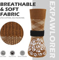 EXPAWLORER Dog Socks for Hot Pavement Summer to Prevent Licking Paws, Anti Slip Doggie Booties Grippy Shoes for Hardwood