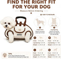 DZ Duozhan Dog Lift Harness for Small Dogs, Full Body Support Sling with Adjustable Handle for Senior Injured Disabled P