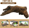 Hamiledyi Bearded Dragon Driftwood for Reptile, 10in Snake Climbing Branch