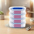 4 Pack 28FT Cat Litter Refill Cartridge, Compatible with Pet Genie Standard/Plus/Style Pail Refills, Up to 16 Months of 