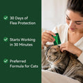 Plus Cat Flea and Tick Treatment | 6-Month Supply, Over 1.5 lbs | Flea Treatment for Cats & Kittens | 24-Hour Activation