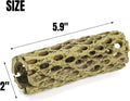 Hiceeden 2 Pcs Resin Cholla Wood for Aquarium, 6" Shrimp Hideout Driftwood Decor, Shrimp Cave Tank Accessories, Climbing