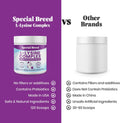 Special Breed L-Lysine for Cats and Kittens – Immune, Respiratory and Eye Support – Cat Sneezing and Runny Nose Relief – Lysine Powder with Prebiotics, Krill, Bone Broth and DMG – 120 Servings